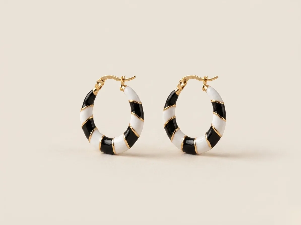 Pendientes Aro Bicolor